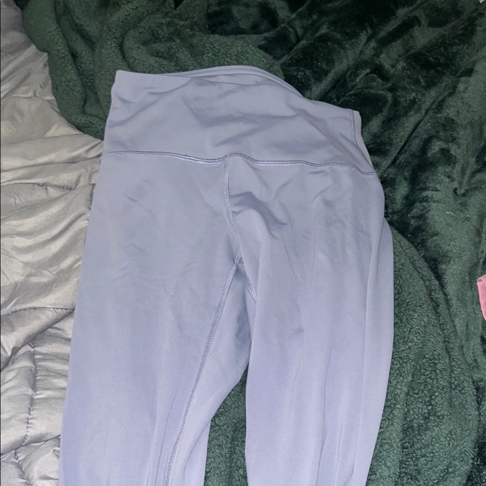 90 Degree By Reflex Purple Leggings Soft Stretchy Full-Length